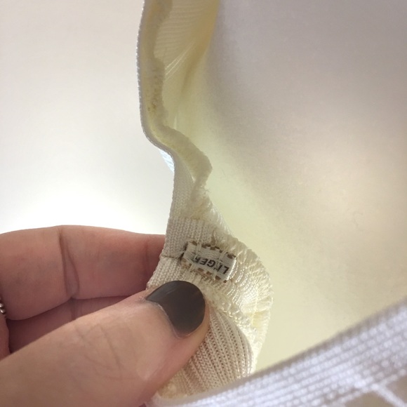 Herve Léger Authentic Bandage Dress Ivory - Picture 7 of 8